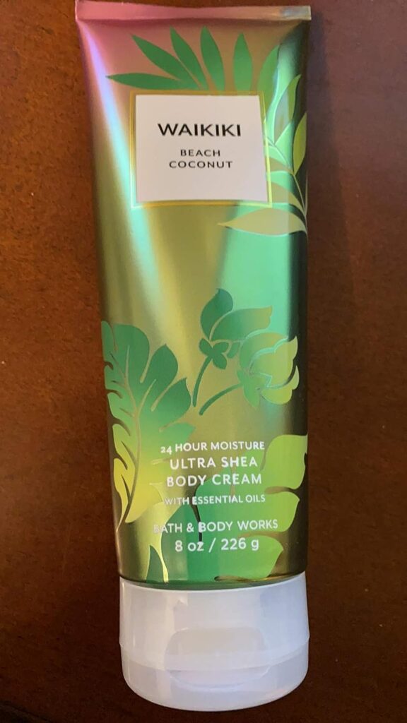 Bath and Body Works WAIKIKI - BEACH COCONUT Ultra Shea Body Cream 8 Ounce (2020 Edition)