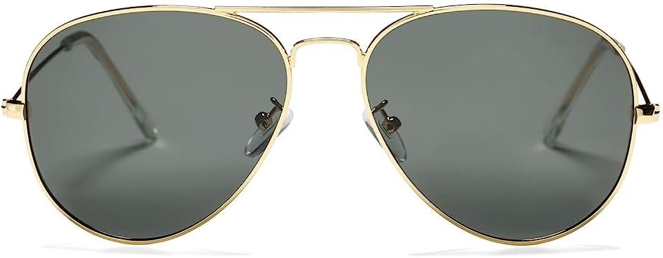 Pro Acme Classic Polarized Aviator Sunglasses for Men and Women UV400 Protection