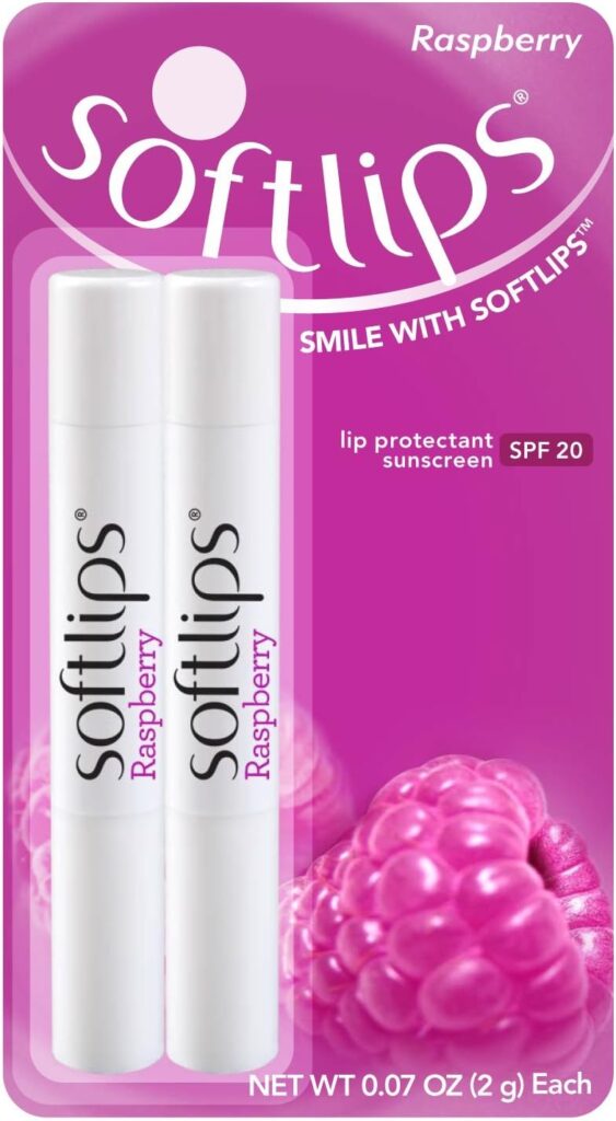 Softlips Protectant/Sunscreen SPF 20 Assorted Fun Flavors Lip Balm, 6 Pack (12 count)